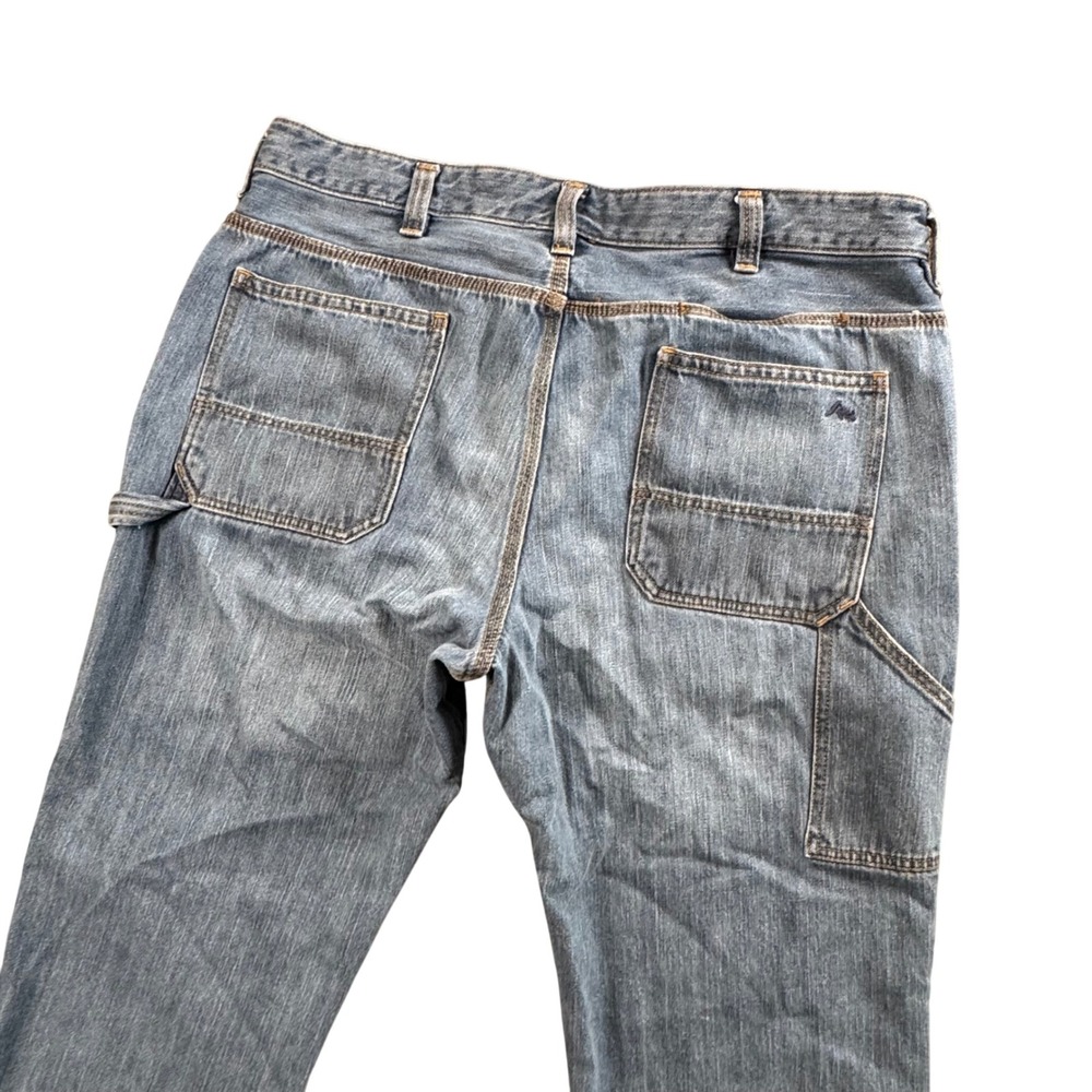 Ridgecut Carpenter Jeans Mens 40x31 Blue Denim Workwear Toughwear Utility Rugged